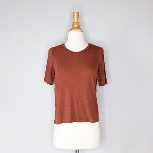 Honey Punch Ribbed T Shirt